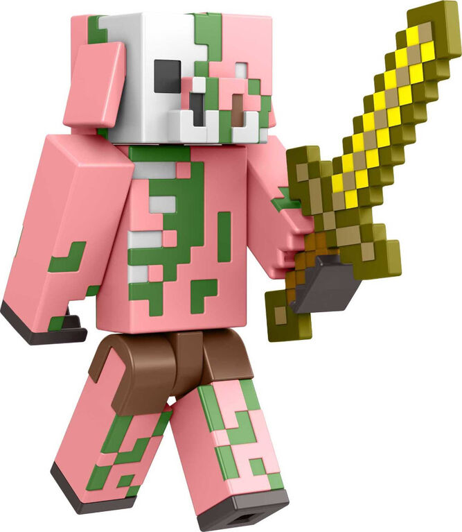 Minecraft Zombified Piglin Build-A-Portal Figure
