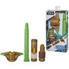 Star Wars Lightsaber Forge Yoda Extendable Green Lightsaber Toy