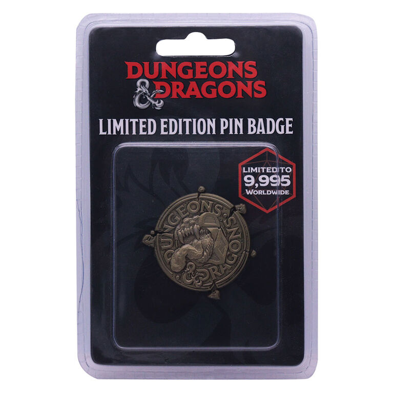 Badge en édition limitée Donjons et Dragons