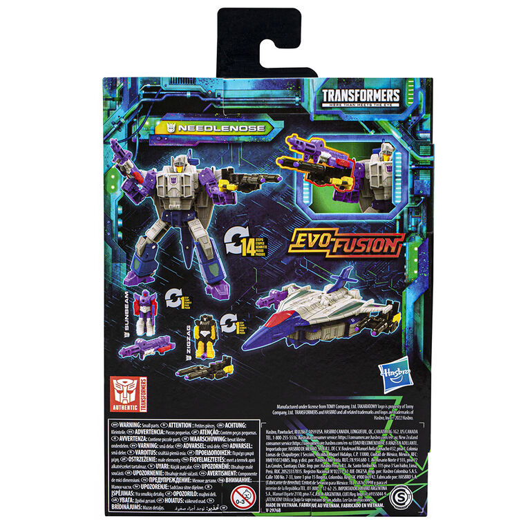 Transformers Legacy Evolution Deluxe Needlenose 5.5" Action Figure