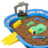 Monster Jam, Coffret Monster Dirt Arena de 60 cm avec 907 g de Monster Dirt et monster truck Monster Jam exclusif en métal moulé à l'échelle 1:64 - Édition anglaise