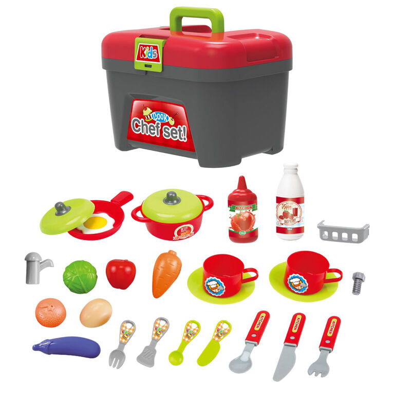 Toy Chef 3-In-1 Children's Full-Size Kitchen