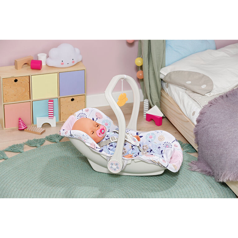 BABY born Baby Car Seat Flowers for 36cm and 43cm Dolls