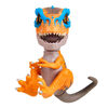 T-Rex sauvage par Fingerlings - Scratch (Orange) - Dinosaure interactif à collectionner - par WowWee.