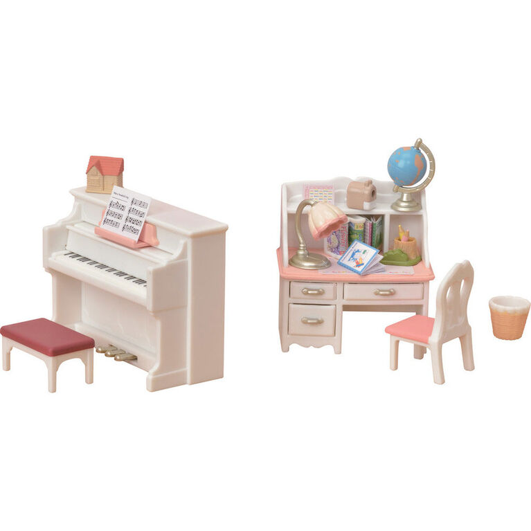 Calico Critters - Piano & Desk Set