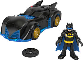 Imaginext - DC Super Friends - Batmobile Vibrations et Rotation, fig.