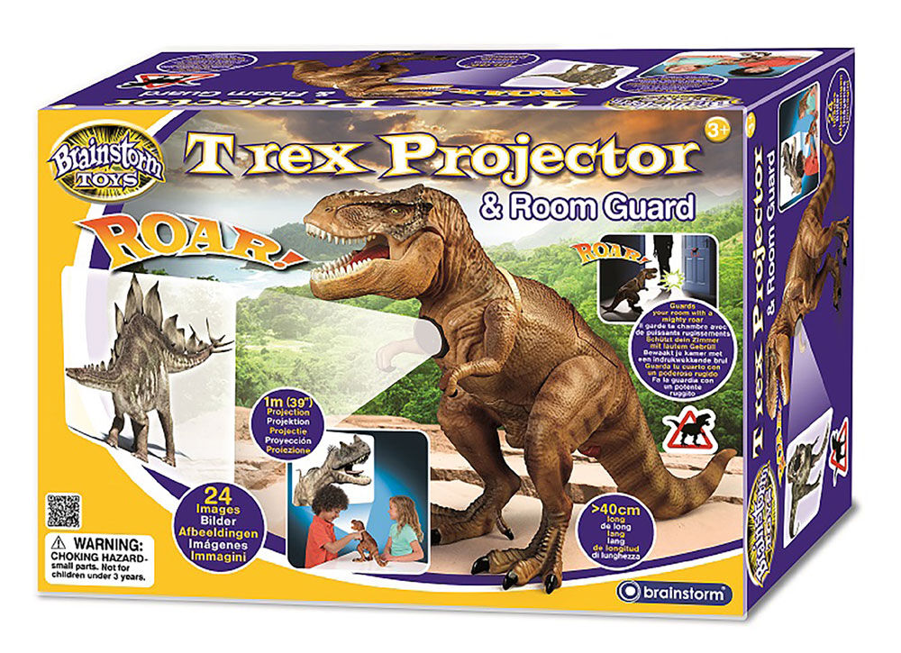 Brainstorm Toys T-Rex Projector & Room Guard