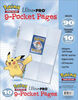 Pokémon Embossed 9 Pocket Pages