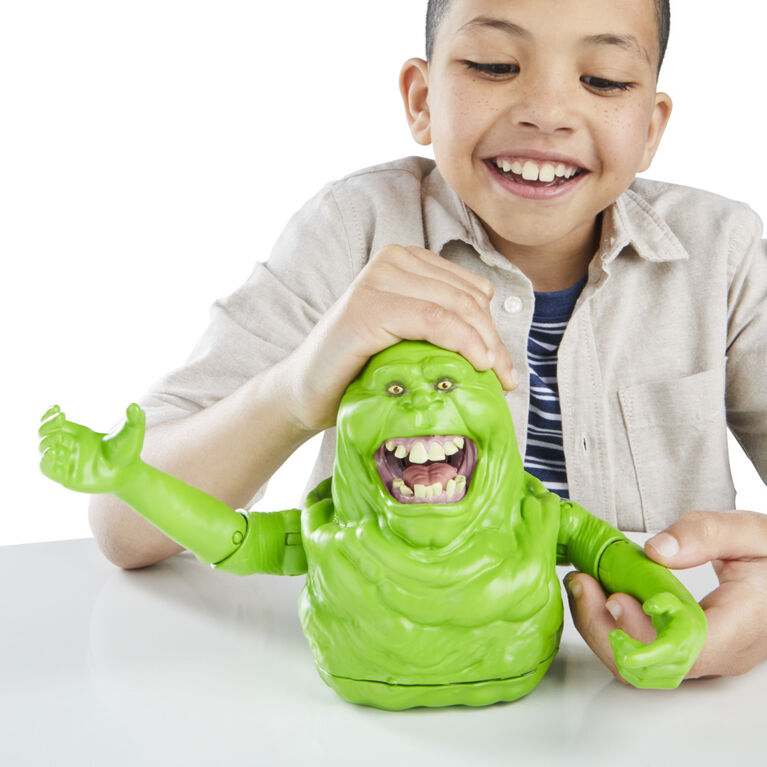 Ghostbusters, figurine animatronique Slimer Secoue et Écrase avec plus de 40 effets sonores, enfants à partir de 4 ans