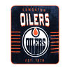 NHL Edmonton Oilers Plush Super Soft Blanket, 60" x 70"