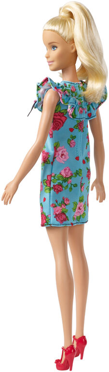 Barbie Fashionistas – Poupée Jardin fleuri rétro.