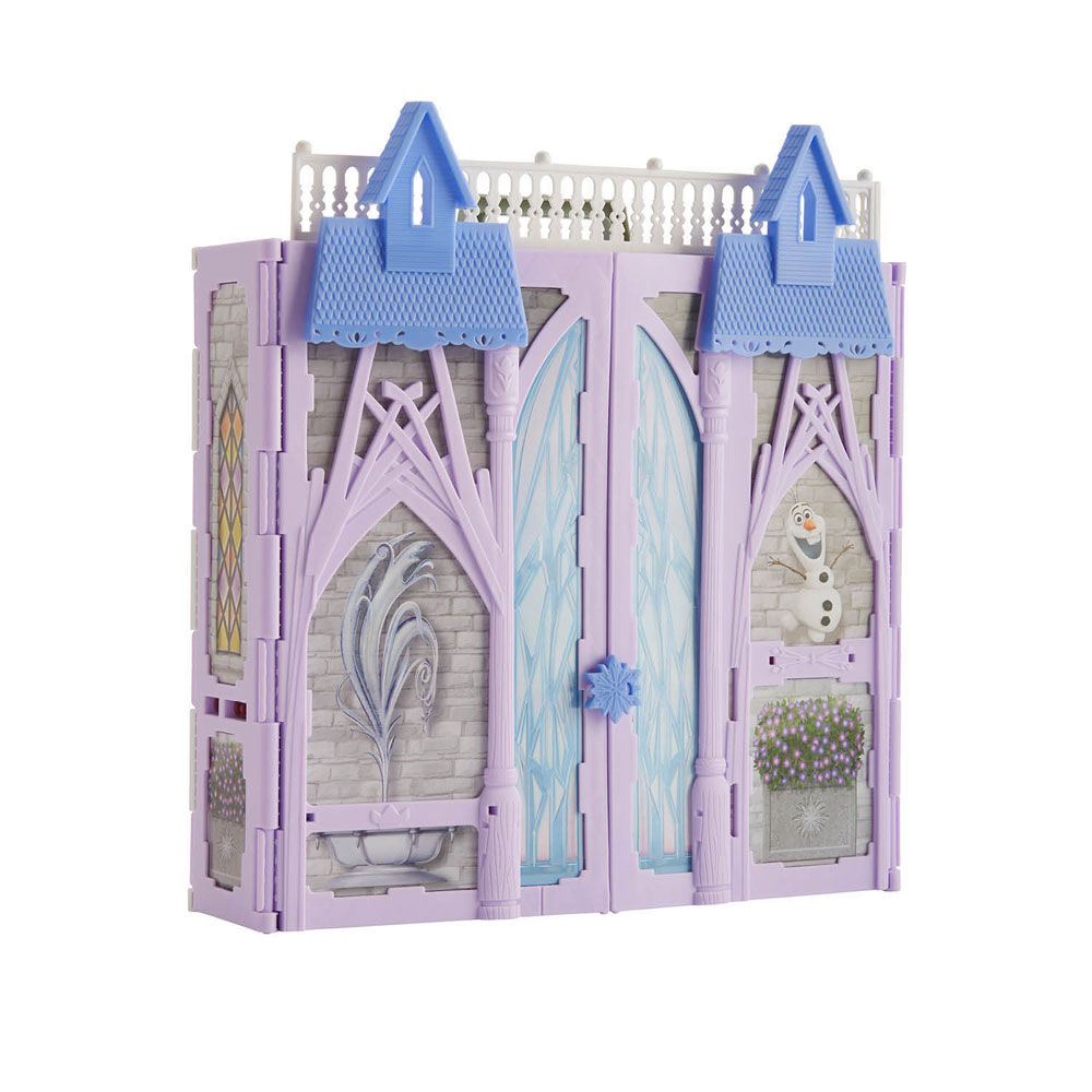 disney frozen fold and go castle