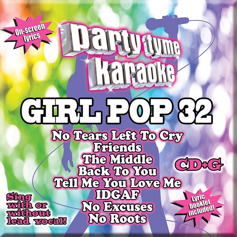 CD-Karaoke Girl Pop 32