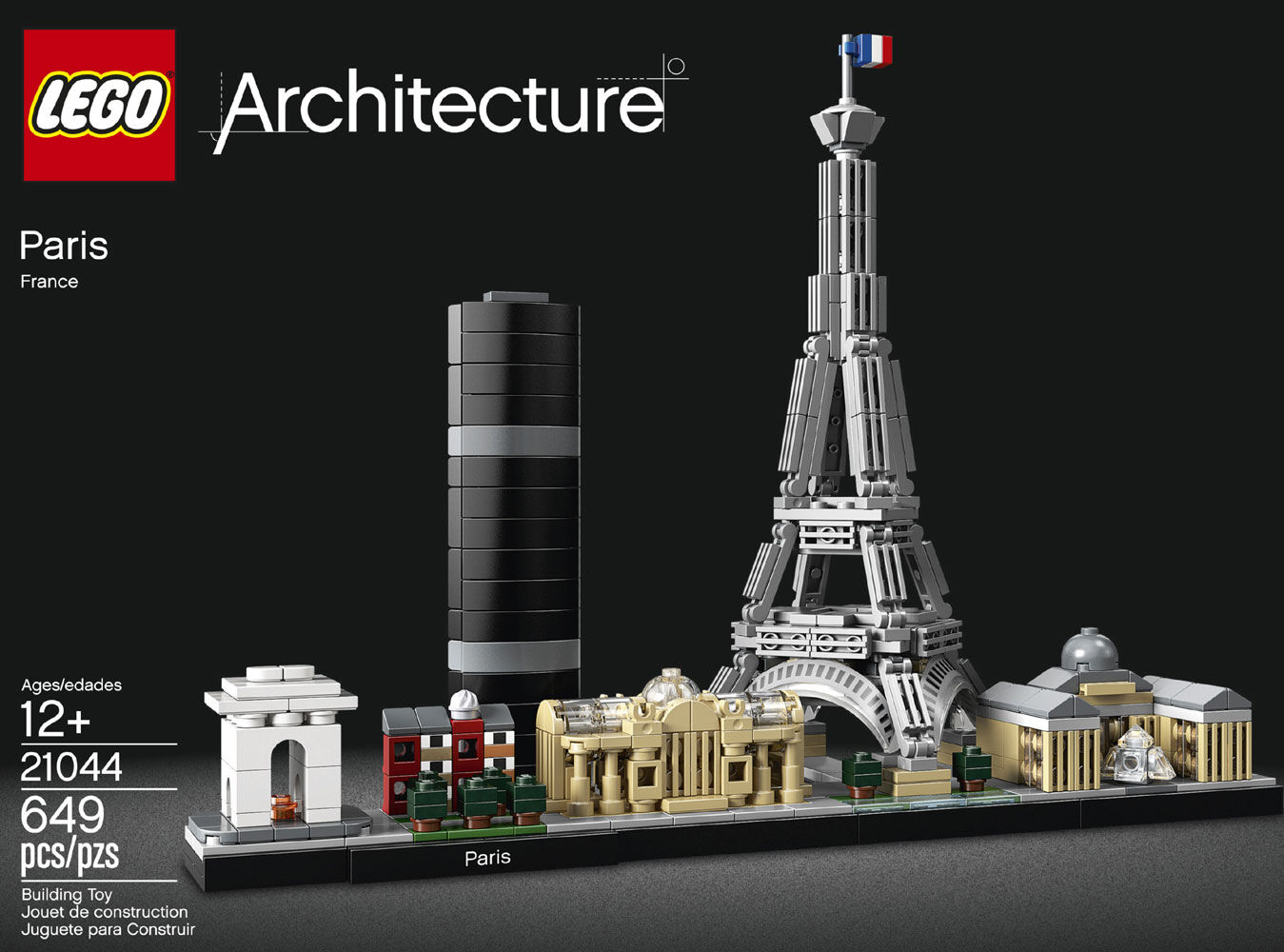 LEGO Architecture Paris 21044 (649 pieces) | Toys R Us Canada
