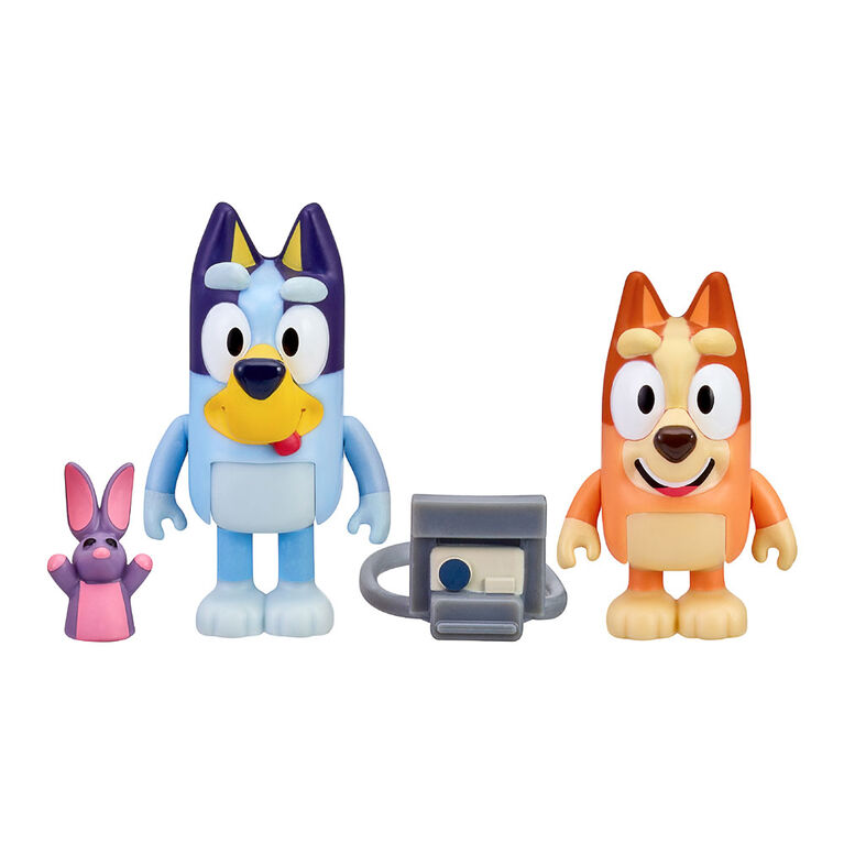 Bluey Figure 2Pk - Photographer