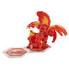 Bakugan Evolutions, Blitz Fox (Red), 2-inch Tall Collectible Action Figure and Trading Card