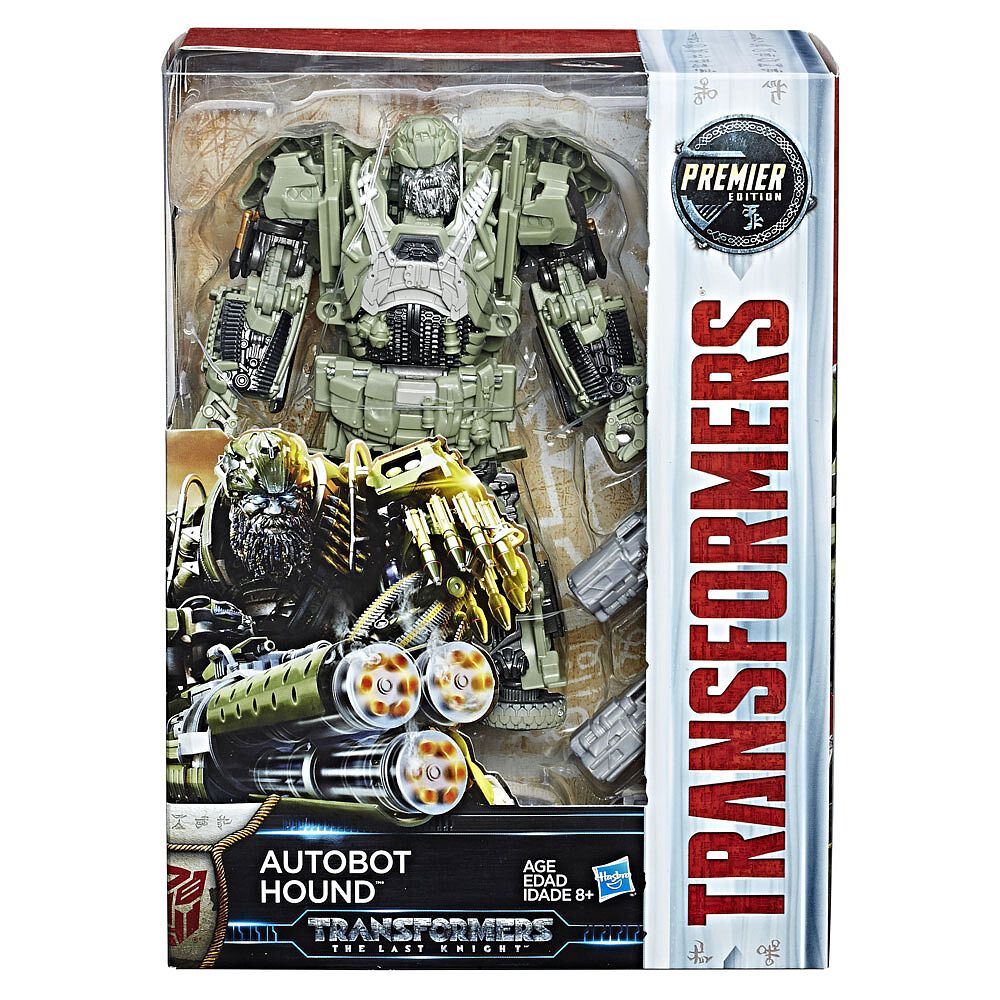 Transformers The Last Knight Premier Edition Voyager Class Autobot Hound