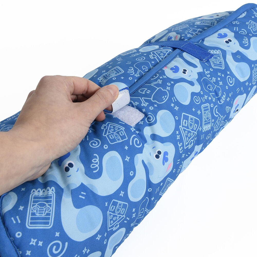 DFTY Tapis de sieste avec couverture pour enfants couverture siesta mat moyen portable siesta sac double face polyester anti-coup de pied fibre chimique pour la maternelle pour enfant