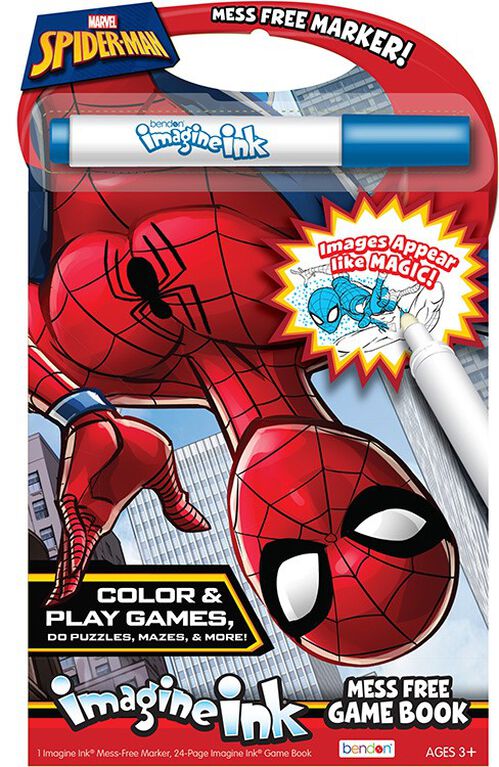 Spiderman Imagineink Game Book - Édition anglaise