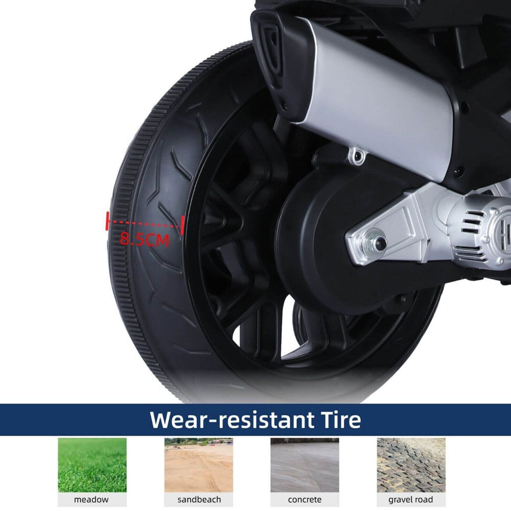 KIDSVIP 24V Licensed Aprilia RSV4 Ride On Super Motorcycle w/ Rubber Wheels