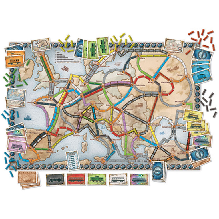 Ticket to Ride Europe - French Edition