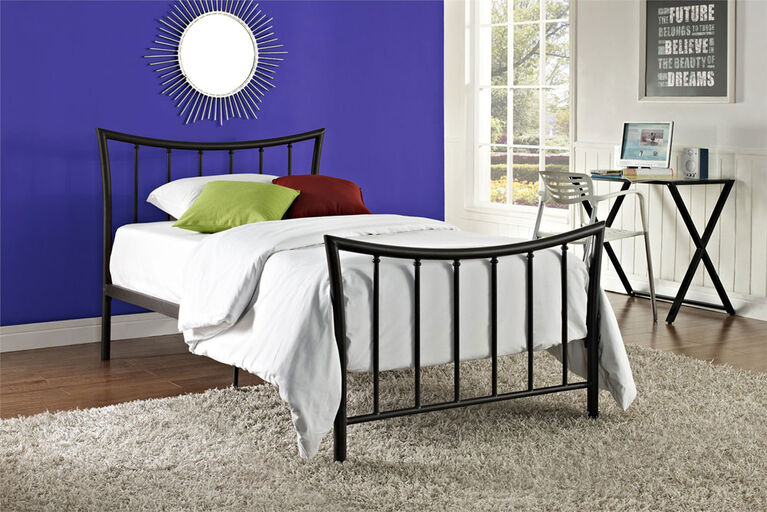 DHP - Bali Twin Metal Bed - Bronze