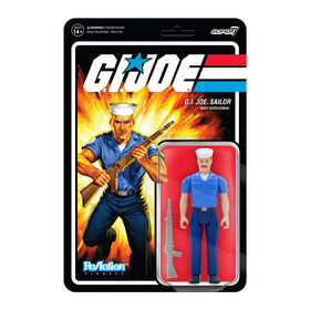 GI Joe ReAction Figures Wave 2 - Blueshirt Moustache (Rose)