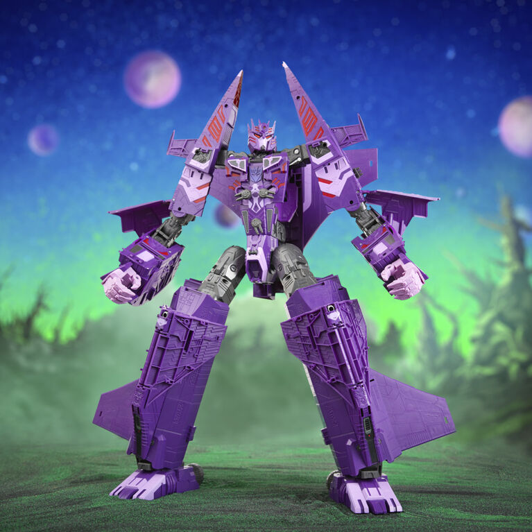 Transformers Legacy Evolution Titan Decepticon Nemesis Figure, 23.5 Inch Adult Collectible