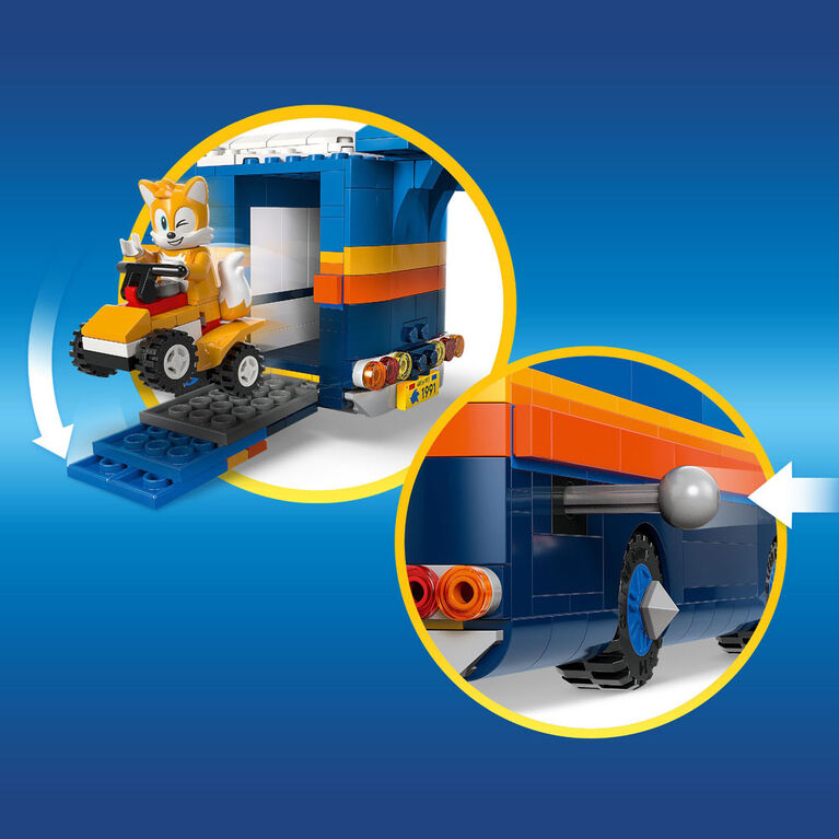 LEGO Sonic the Hedgehog Team Sonic Command Truck Building Toy for Kids, Boys & Girls, Ages 8+ - 77005