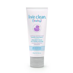 Live Clean Baby - Onguent Pour Érythème Fessier Douceur Apaisante.