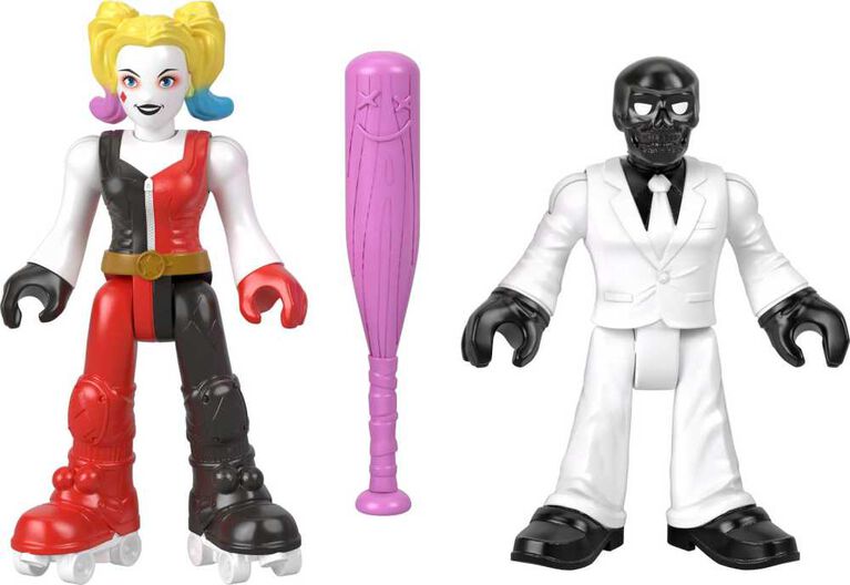 Imaginext - DC Super Friends - Harley Quinn et Black Mask - &Eacute;dition anglaise