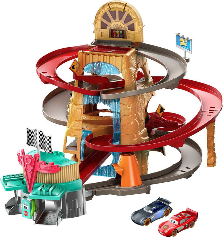 Disney Pixar Cars Radiator Springs Mountain Race Playset