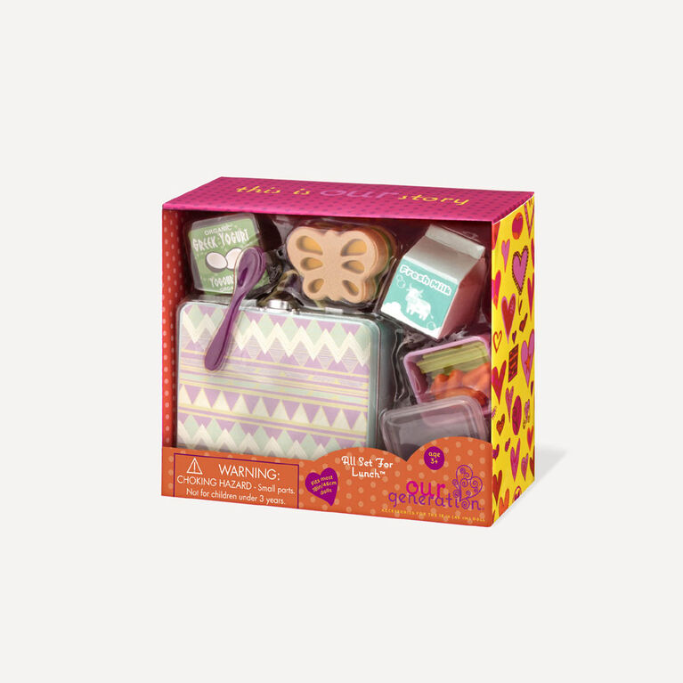 Our Generation, All Set For Lunch, Lunch Box Set for 18-inch Dolls