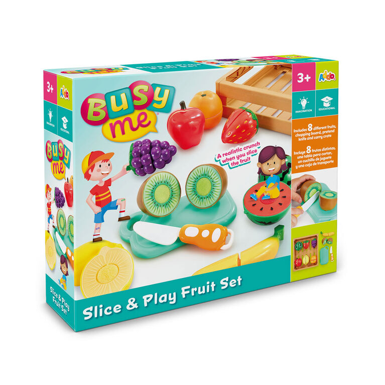 Busy Me Slice and Play Fruit Set - R Exclusive