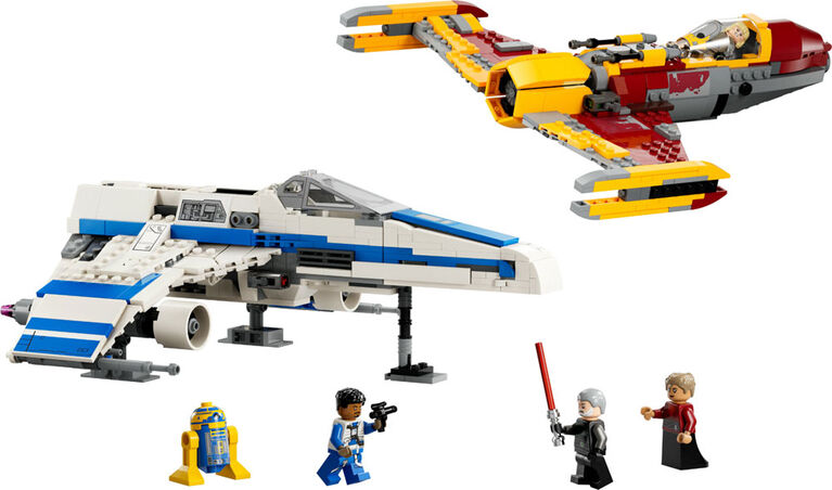 LEGO Star Wars E-Wing de la Nouvelle République vs le chasseur de Shin Hati 75364 (1 056 pièces)