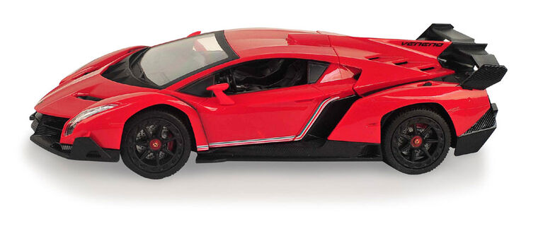 Braha - 1:24 Luxury Light And Sound Pullback - Lamborghini Veneno - English Edition