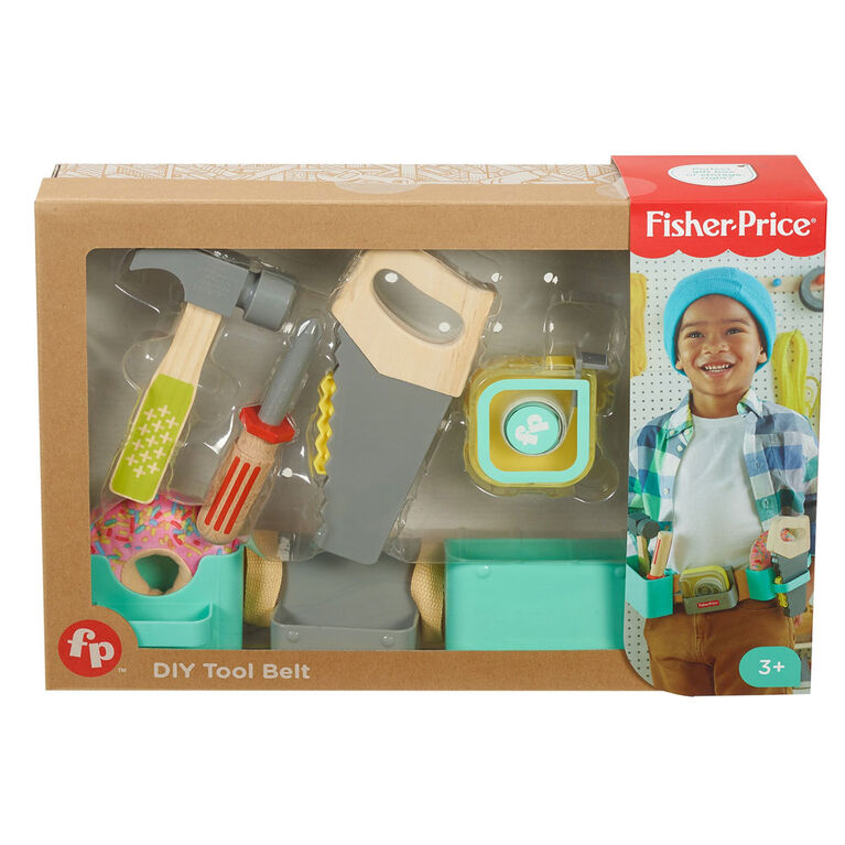 Fisher -Price - Ceinture à outils du bricoleur