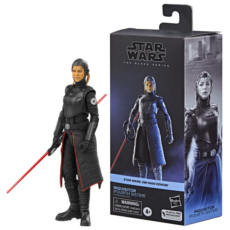 Star Wars The Black Series Inquisitor - Fourth Sister, Star Wars: Obi-Wan Kenobi 6-Inch Action Figures
