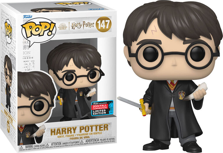 POP Movies: HP- Harry w/ Sword and Fang - R Exclusive