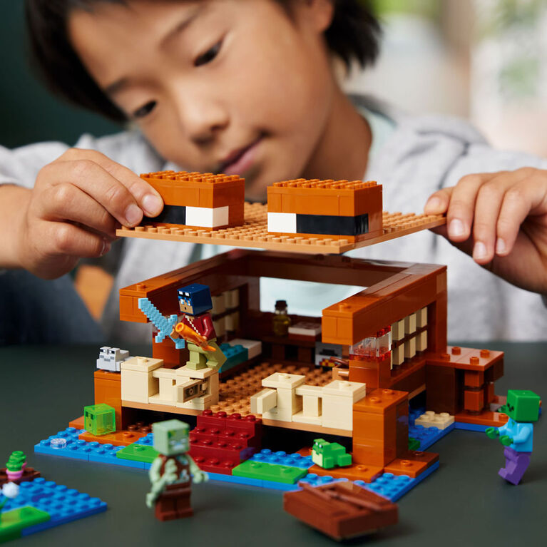 LEGO Minecraft La maison Grenouille 21256