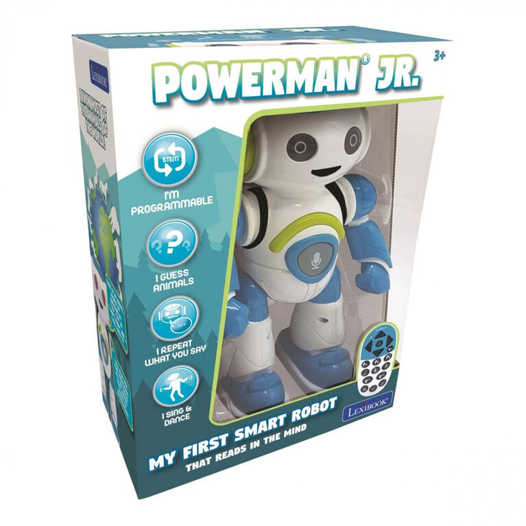 Lexibook Powerman Jr Stem Smart Robot Garçon Télécommande Interactif -  Édition anglaise