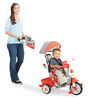 Little Tikes - Tricycle 5 en 1 Deluxe Ride & Relax (inclinable) - rouge et gris