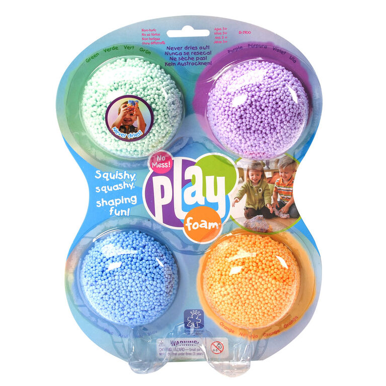 Educational Insights Playfoam, Classic 4 Pack - English Edition