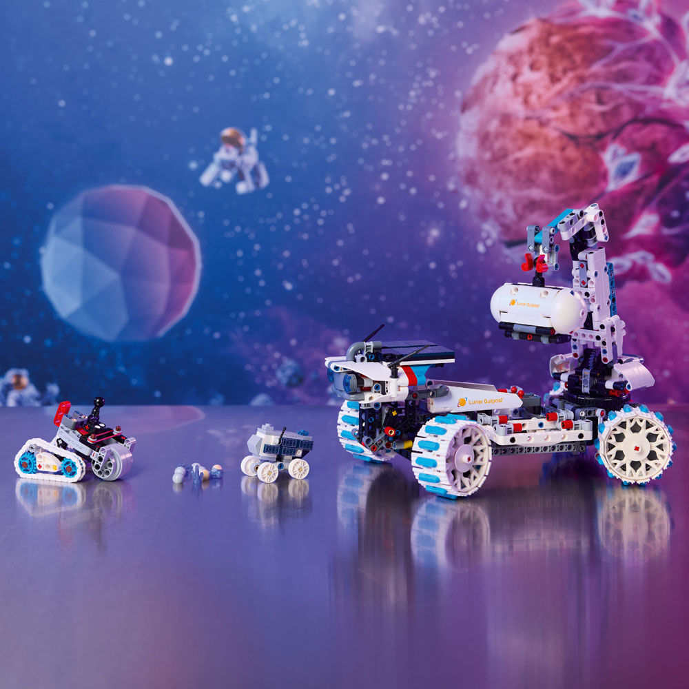LEGO Technic Lunar Outpost Moon Rover Space Vehicle Building Toy for Kids, Ages 10+ - 42211