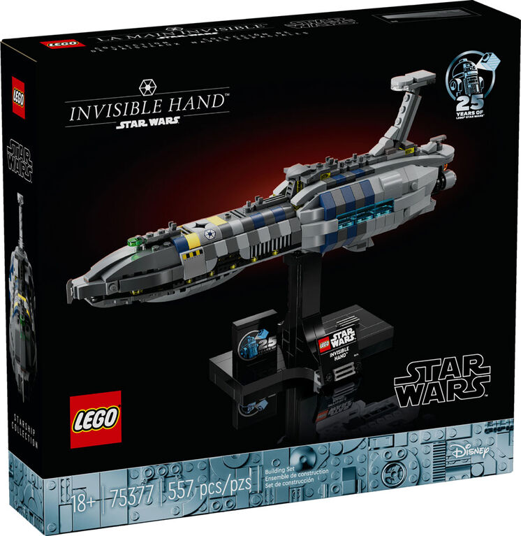 LEGO Star Wars Invisible Hand 25th Anniversary Building Set 75377