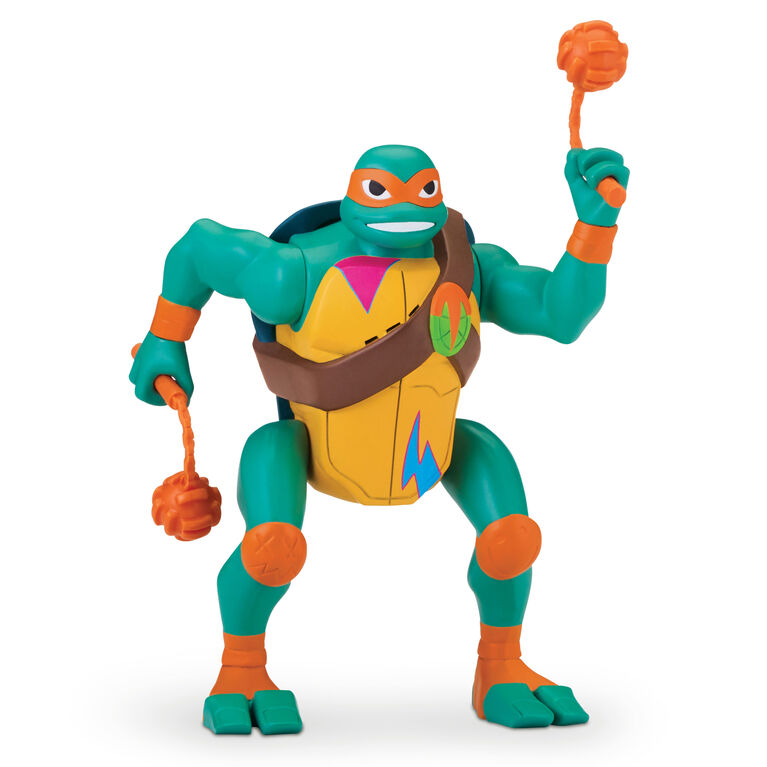 Rise of the Teenage Mutant Ninja Turtles - Michelangelo Pop-Up Ninja Attack Deluxe Action Figure