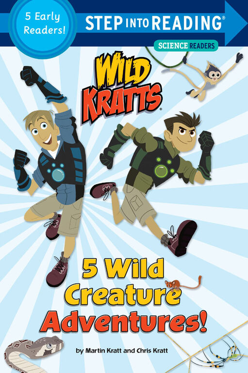 5 Wild Creature Adventures! (Wild Kratts) - Édition anglaise