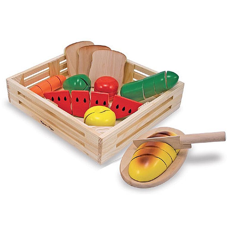 Melissa & Doug - Wooden Cutting Food