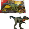 Jurassic World Rebirth Gigantic Thrashers Tyrannotitian Dinosaur Figure Toy, Tail Activated Attack