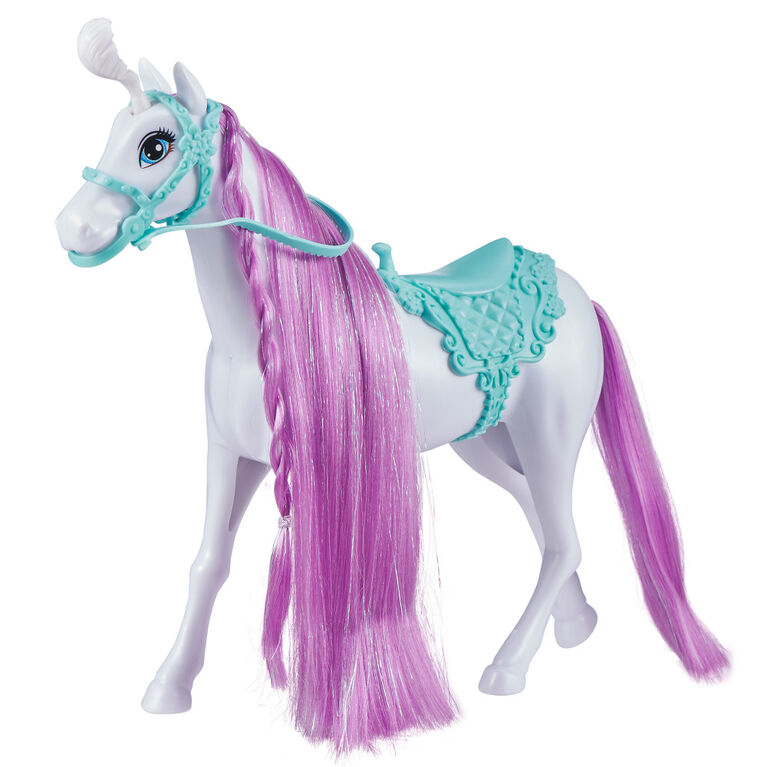 Poupée princesse d'hiver Sparkle Girlz avec cheval royal